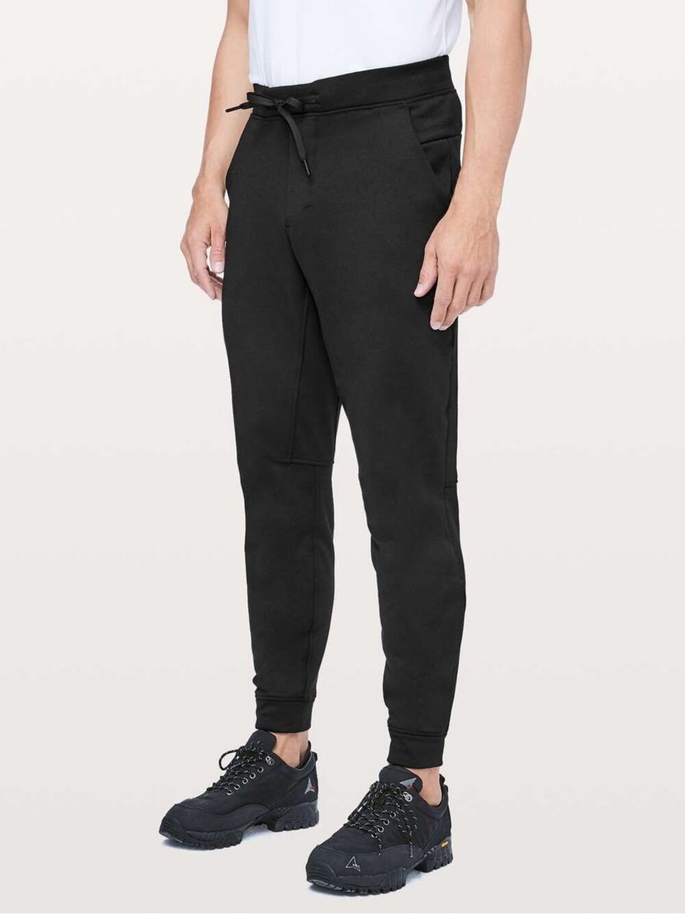 Lululemon City Sweat Jogger Thermo 29" Black Tech Fleece Pants Size Medium